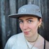 Lo-ply 5-Panel Camper Hat Grey