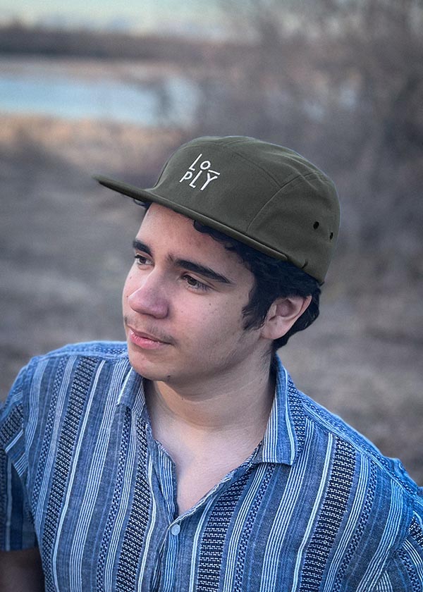 Lo-ply 5-Panel Camper Hat Olive