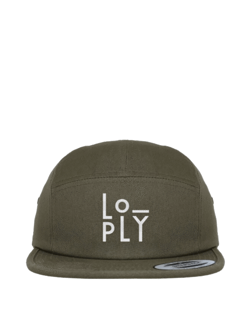 Lo-ply 5-Panel Camper Hat Olive