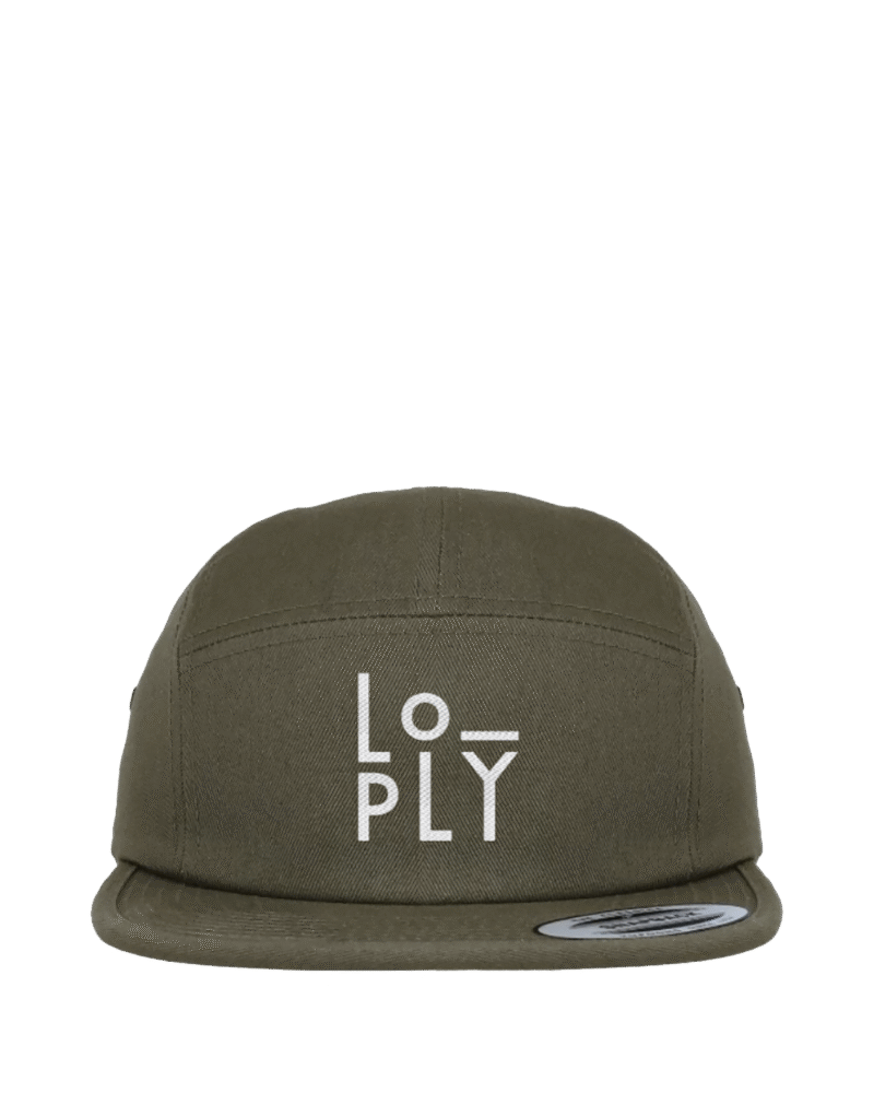 Lo-ply 5-Panel Camper Hat Olive